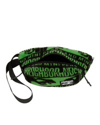 Perks And Mini Black And Green Edition Belt Bag