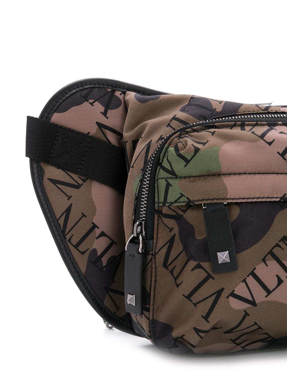 valentino camo belt bag