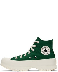 Converse Green Chuck Taylor Lugged 20 Sneakers