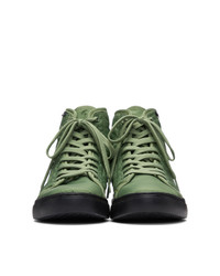 Ps By Paul Smith Green Dreyfuss High Top Sneakers