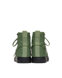 Ps By Paul Smith Green Dreyfuss High Top Sneakers
