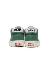 Vans Green Og Mid Skool 37 Lx Sneakers