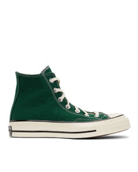 Converse Green Seasonal Color Chuck 70 High Sneakers