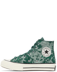 Converse Green Surface Fusion Chuck 70 High Sneakers