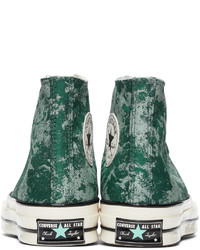 Converse Green Surface Fusion Chuck 70 High Sneakers