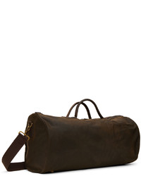 Barbour Brown Holdall Duffle Bag