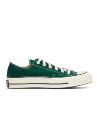 Converse Green Seasonal Color Chuck 70 Ox Low Sneakers