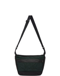 Master-piece Co Green And Black Rebirth Project Edition Canvas Messenger Bag