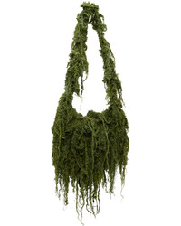 Solitude Studios Green Seaweed Messenger Bag