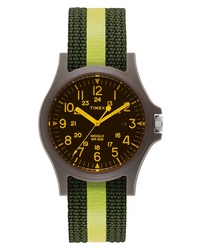 TimexR ARCHIVE Timex Acadia Nylon Strap Watch