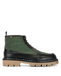 Bally Contrast Panel Track Sole Boots
