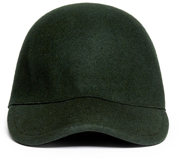 felt baseball cap