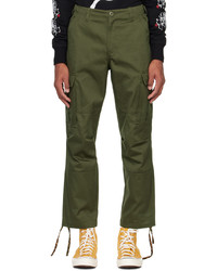 Clot Green Army Cargo Pants