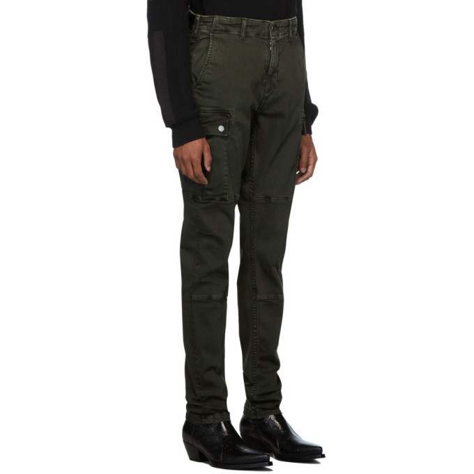 amiri-green-cotton-cargo-pants-399-ssense-lookastic