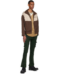 Youths in Balaclava Green Cotton Cargo Pants