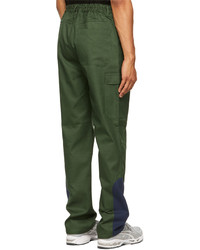 GR10K Green Df Processing Patch Cargo Pants