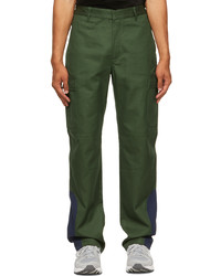GR10K Green Df Processing Patch Cargo Pants
