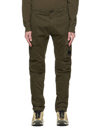 C.P. Company Green Ergonomic Fit Cargo Pants