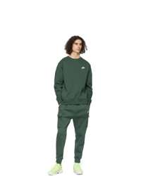 Nike Green Fleece Sportswear Club Cargo Pants