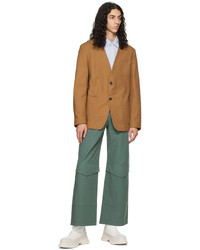 Winnie New York Green Front Pocket Cargo Pants