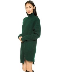 Opening Ceremony Felted Zipper Dress