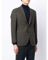 Man On The Boon. Houndstooth Check Blazer