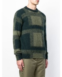 Roberto Collina Check Knitted Jumper