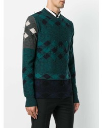 Lanvin Checked Sweater