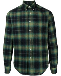 Gitman Vintage Check Pattern Button Up Shirt