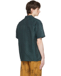 Andersson Bell Green Cotton Shirt