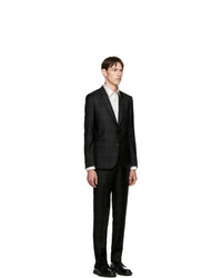 Paul Smith Green And Black Loro Piana Check Suit