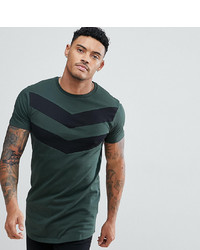Good For Nothing Muscle T Shirt In Khaki With Chevron Print To Asos