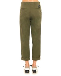 Golden Goose Deluxe Brand High Rise Chino Trousers