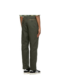 Nicholas Daley Green 70s Trousers