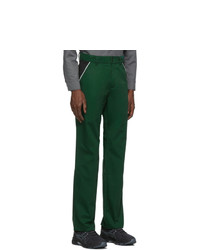 AFFIX Green And Black Track Trousers