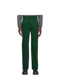 AFFIX Green And Black Track Trousers