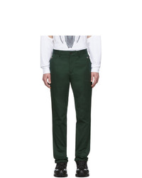 Burberry Green Classic Trousers
