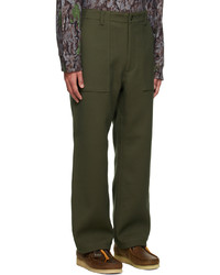 South2 West8 Green Fatigue Trousers