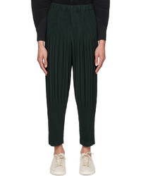 Homme Plissé Issey Miyake Green Mc October Trousers