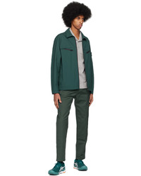 Stone Island Green Patch Trousers