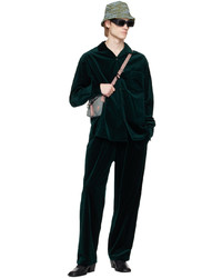 Acne Studios Green Relaxed Fit Trousers