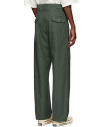 Labrum Green The Cotton Tree Trousers