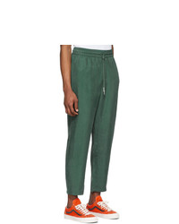 Rochambeau Green Track Trousers