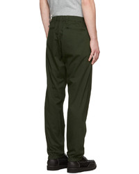 Ps By Paul Smith Khaki Technical Chino Trousers