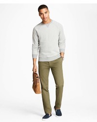 Brooks Brothers Slim Fit Gart Dyed Stretch Chinos