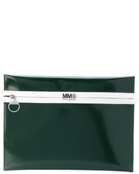 MM6 MAISON MARGIELA Logo Strap Flat Clutch