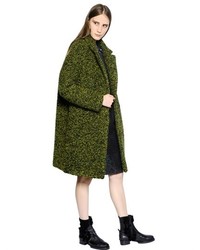 N°21 Bonded Wool Blend Boucl Coat