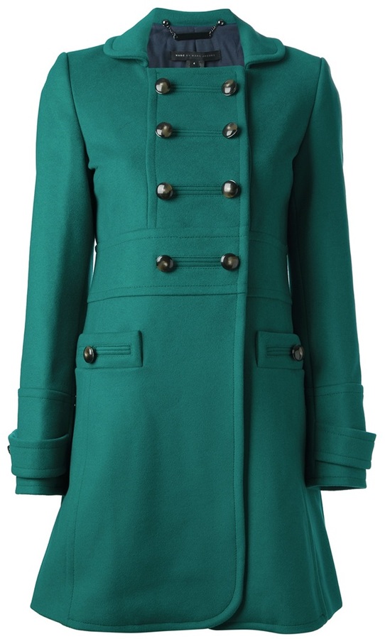 Marc by Marc Jacobs Double Breasted Coat, $915 | farfetch.com | Lookastic