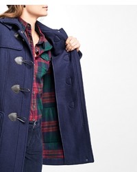 Brooks Brothers Wool Double Faced Toggle Coat