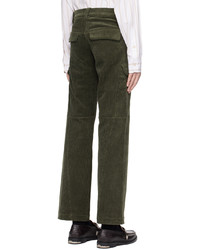 Paria Farzaneh Green Utility Cargo Pants